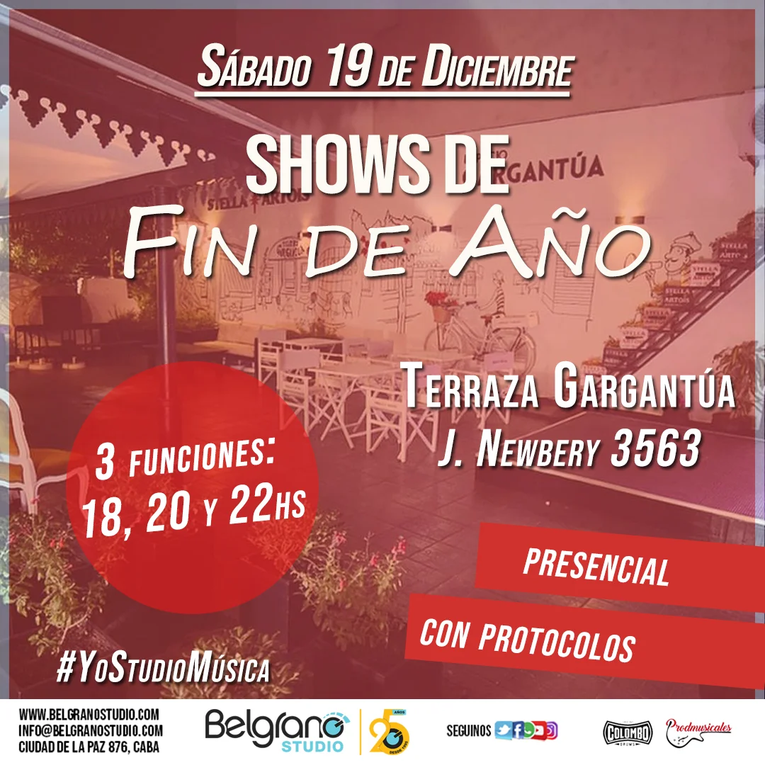 Show de Fin de Año - Edición Presencial